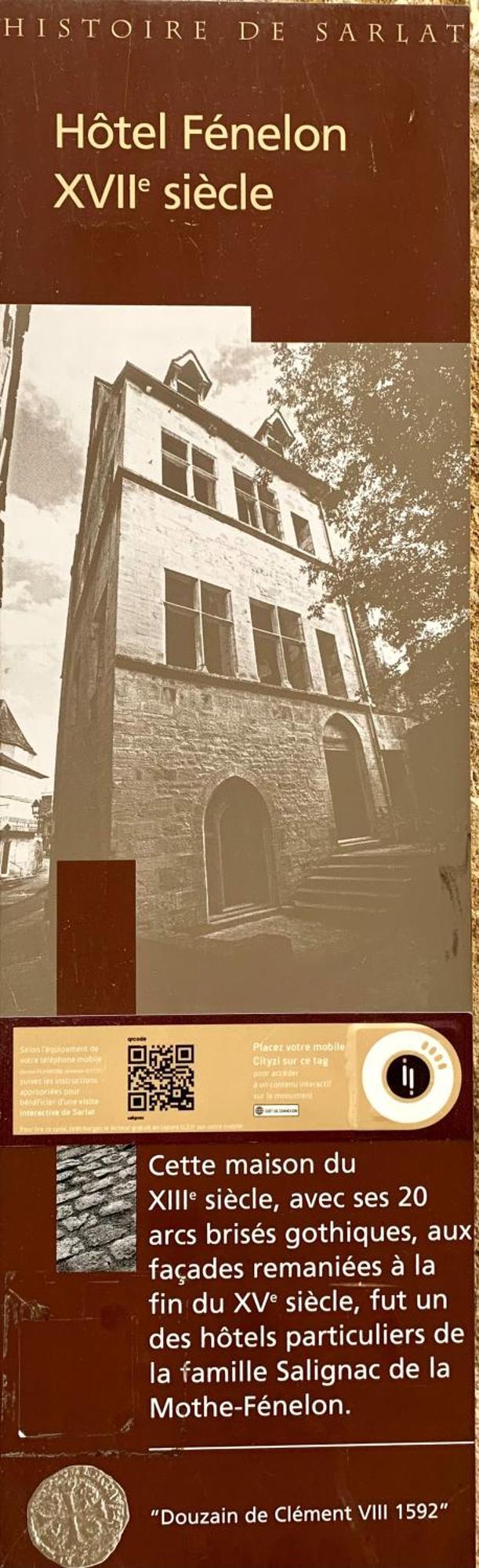Hotel Particulier Fenelon - Xiiie 萨尔拉拉卡内达 外观 照片